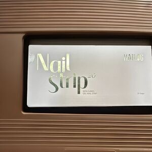 Nailog Semi Cured Gel Nail Strips 20 Pcs| Long Lasting ultra glossy {S}